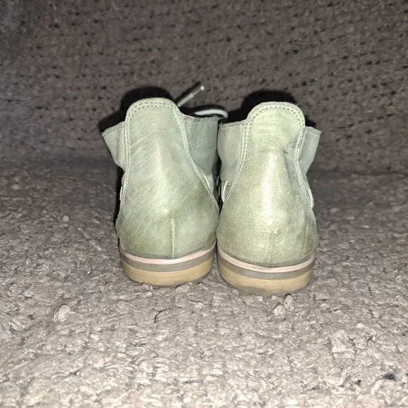 OFFICE London-Sage Green Nubuck Fisherman/Ghillie Sandals-Sz 40-Excellent - Picture 6 of 8